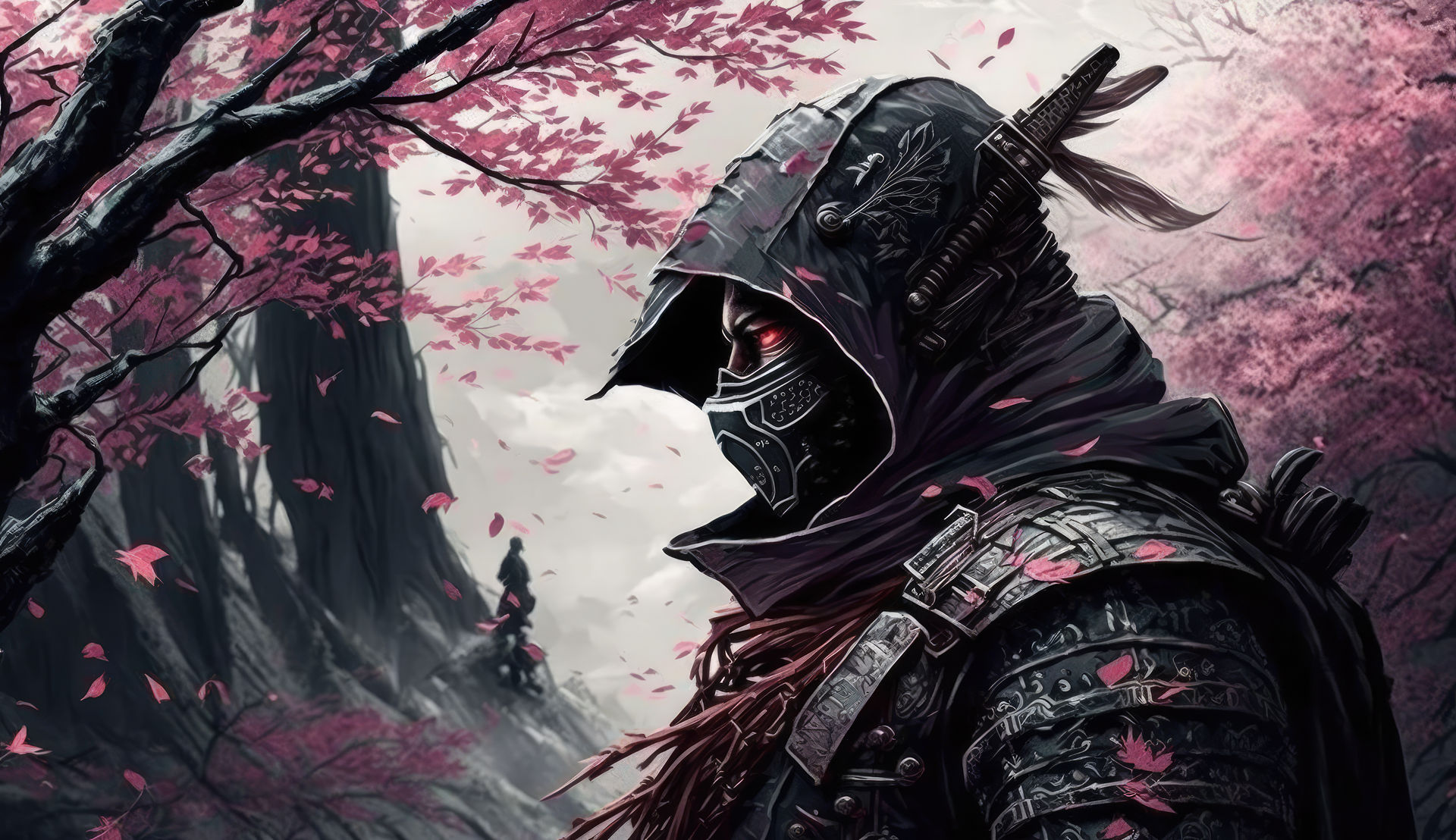 Shinobi Desktop Wallpaper |3| (AI Art) by 3D1viner on DeviantArt