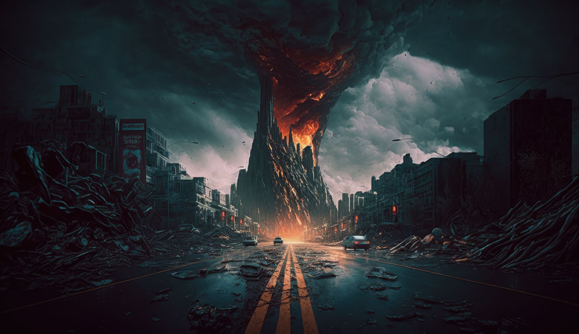 Apocalypse Desktop Wallpaper |4| (AI art) by 3D1viner on DeviantArt