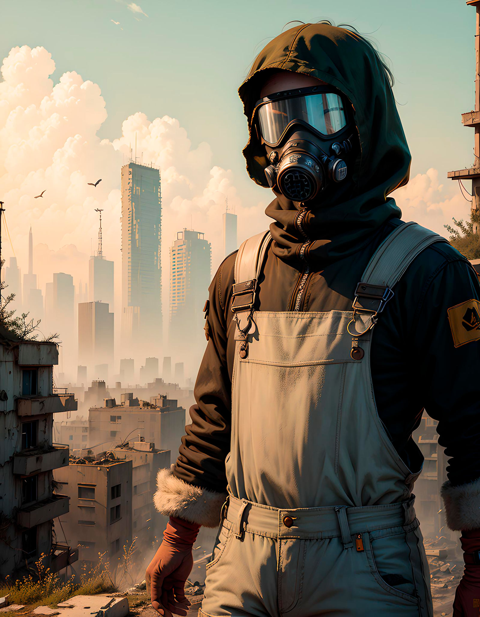 On the Ruins of Civilization |1| (AI art) by 3D1viner on DeviantArt