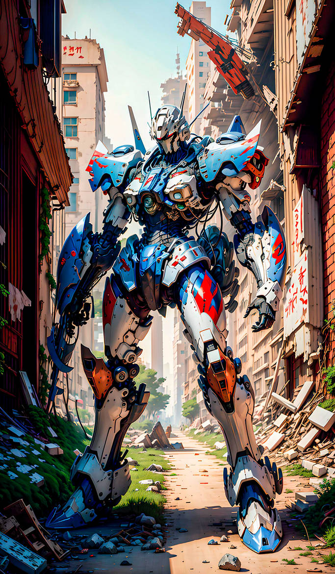 Mechanical Colossus |3| (AI art) by 3D1viner on DeviantArt