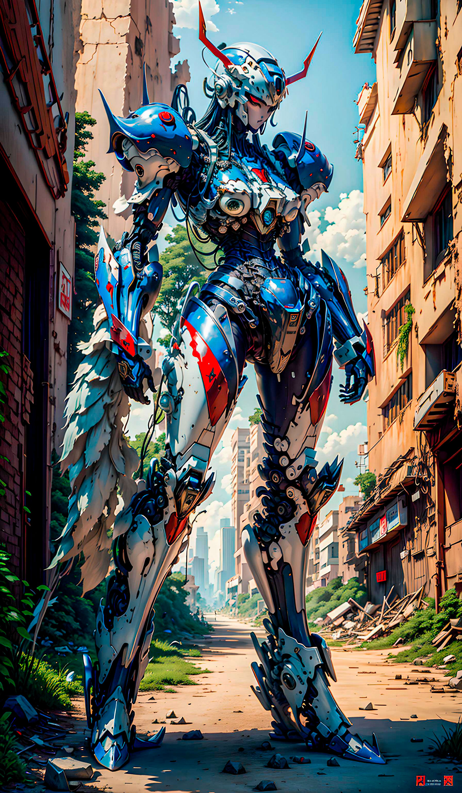 Mechanical Colossus |4| (AI art) by 3D1viner on DeviantArt