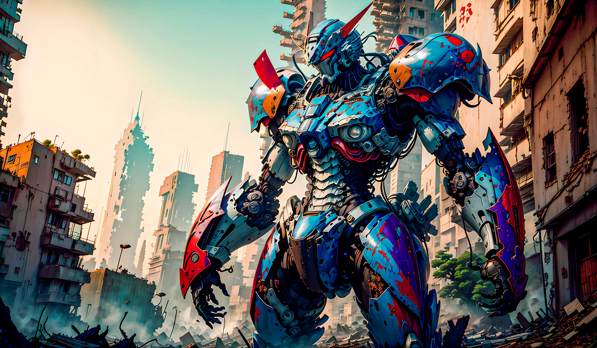 Mechanical Colossus |7| (AI art) by 3D1viner on DeviantArt