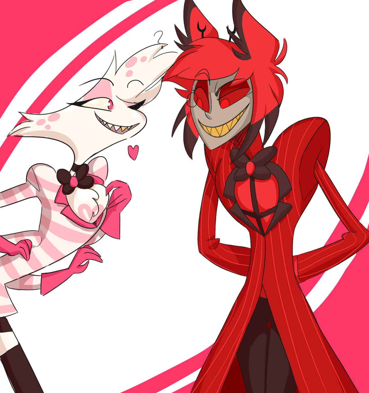 Deviantart Al Al and Angel by KuzaKat on DeviantArt