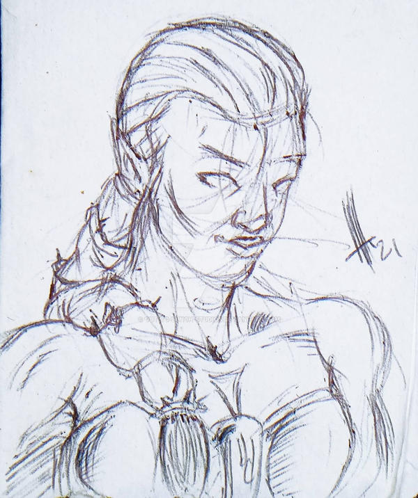 character concept doodle