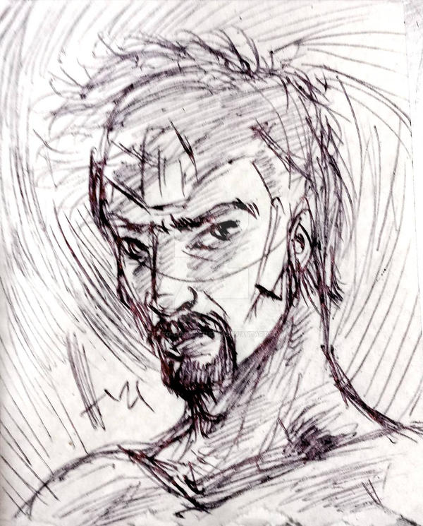 El Calvario doodle