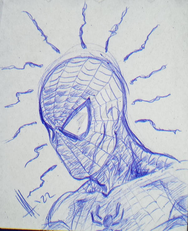 Spidey~sense doodle
