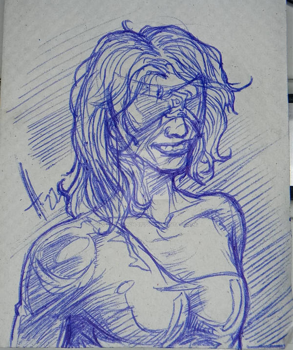 Redrose doodle