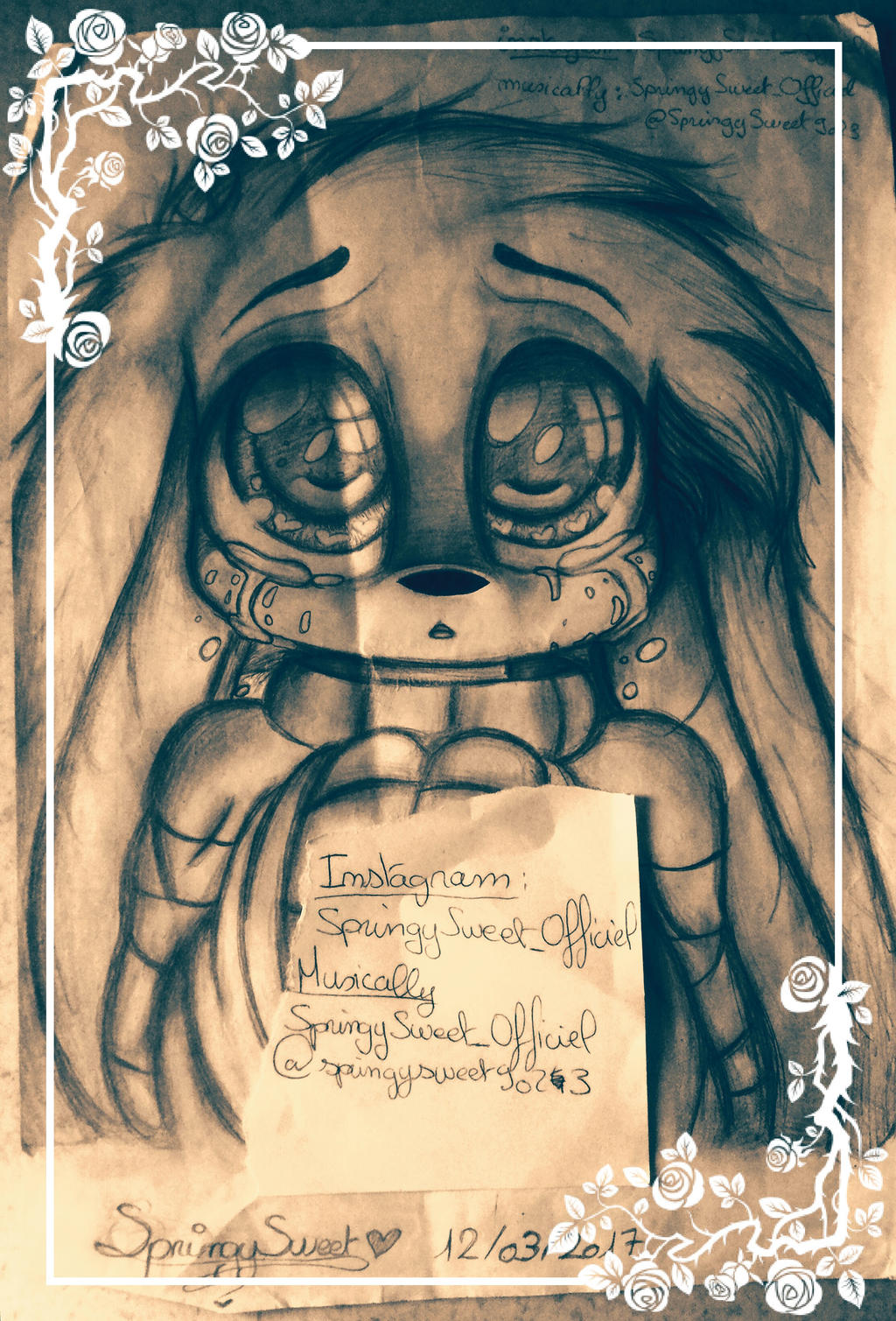 Springy Crying .:Cry Springbonnie:. by SpringySweet on DeviantArt