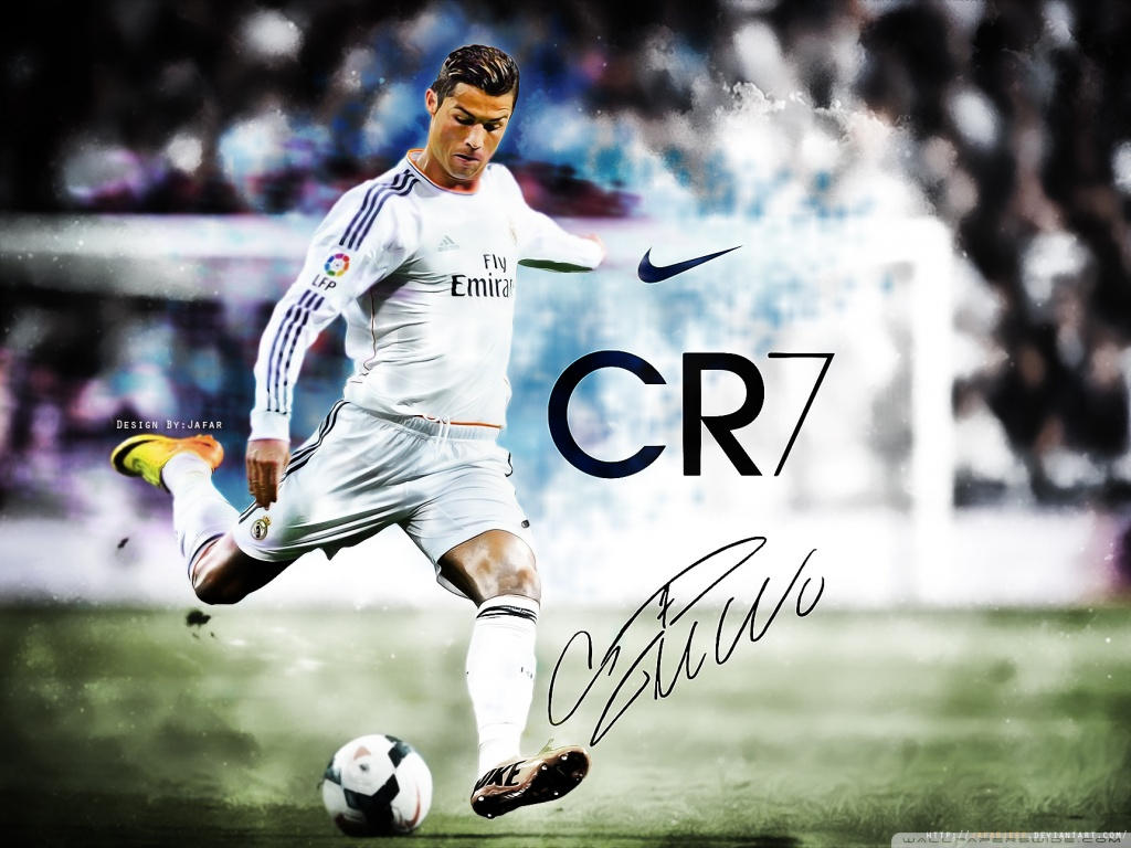 Cristiano Ronaldo Real Madrid Wallpaper năm trước by S7ormDancer14 on ...