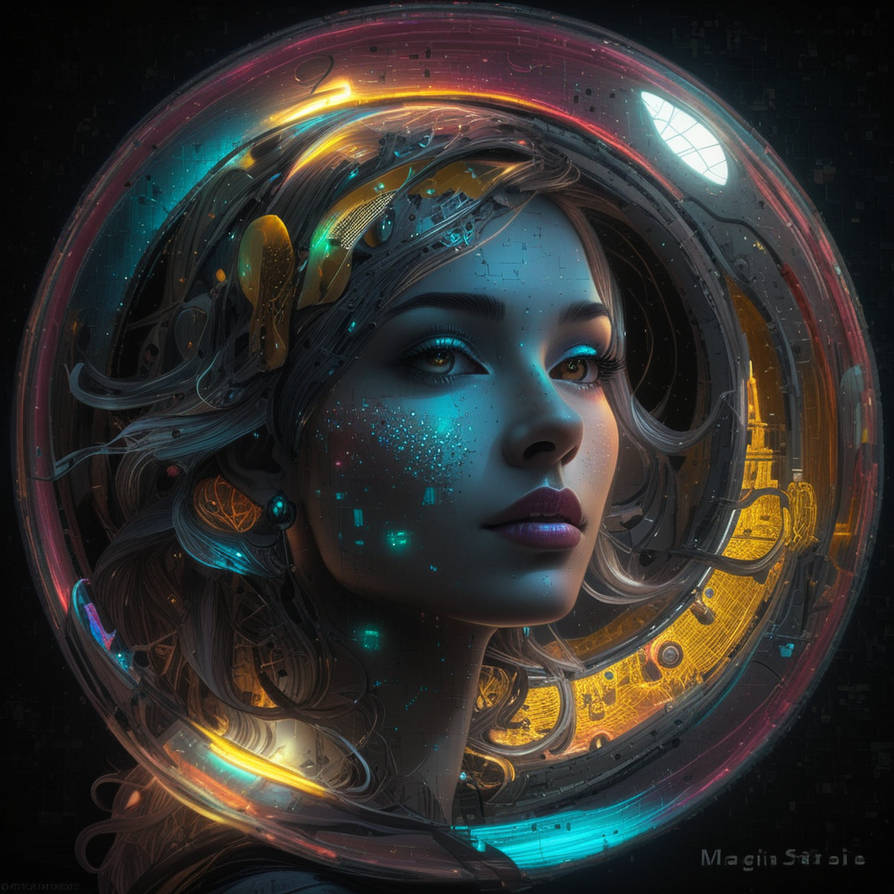 She Isnt the Machine - She Is the Machines Keeper. by ArtWorksStudio on ...