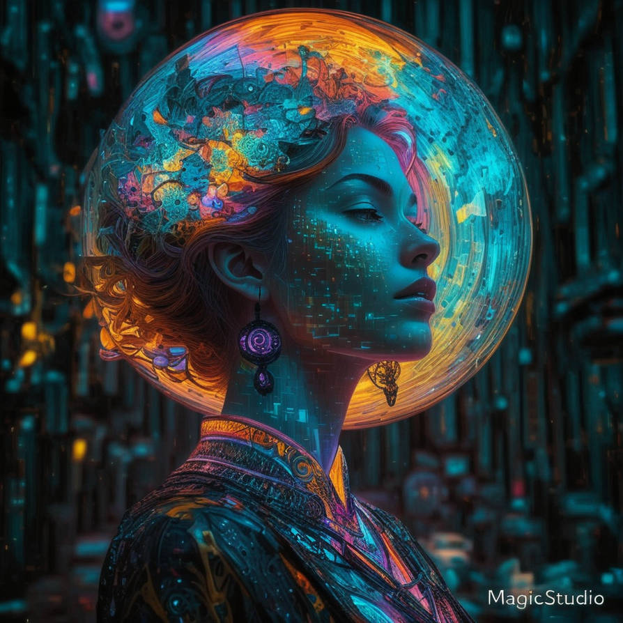 She Isnt the Machine - She Is the Machines Keeper. by ArtWorksStudio on ...