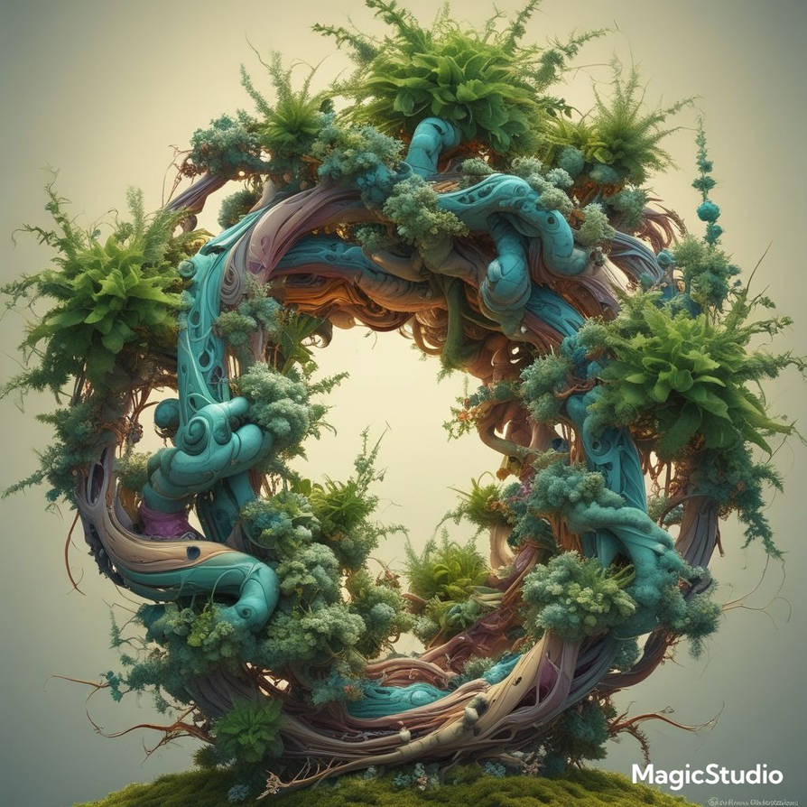 3D-DNA Fractals: Organic Intelligence Illustrated by ArtWorksStudio on ...