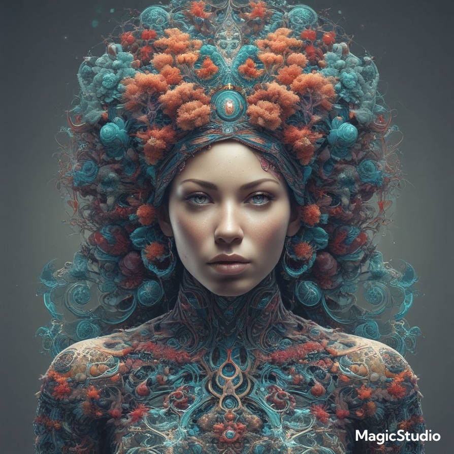 3D-DNA Fractals: Organic Intelligence Illustrated by ArtWorksStudio on ...