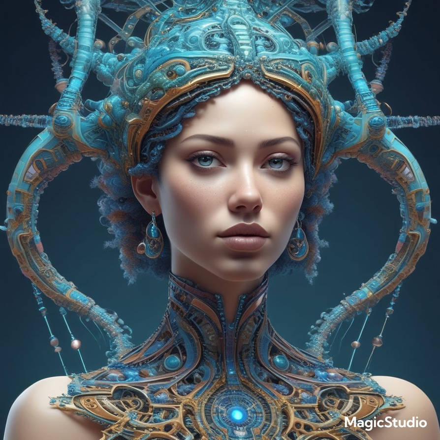 3D-DNA Fractals: Organic Intelligence Illustrated by ArtWorksStudio on ...