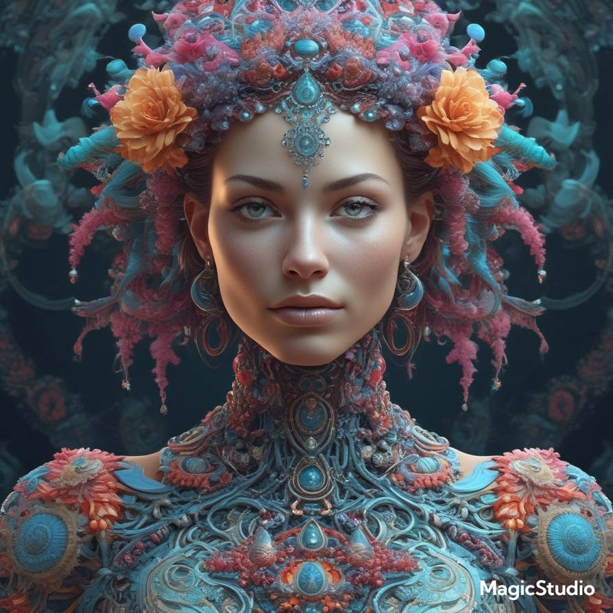 3D-DNA Fractals: Organic Intelligence Illustrated by ArtWorksStudio on ...