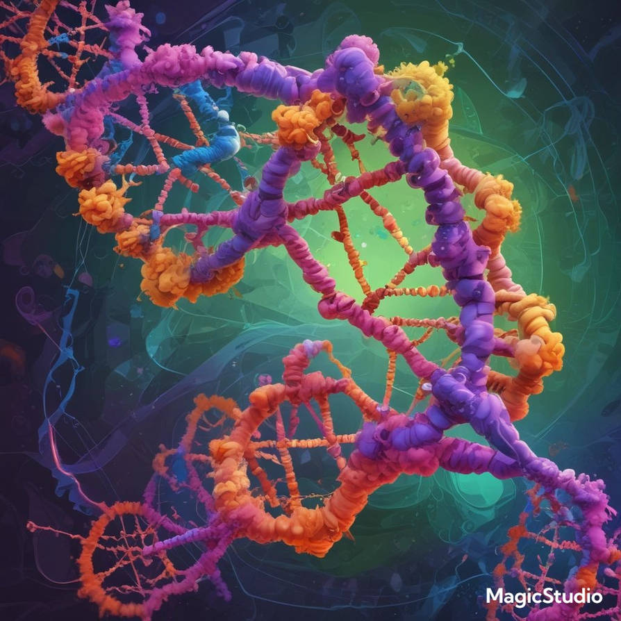 3D-DNA Fractals: Organic Intelligence Illustrated by ArtWorksStudio on ...