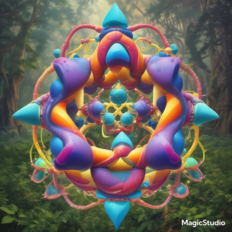 3D-DNA Fractals: Organic Intelligence Illustrated by ArtWorksStudio on ...