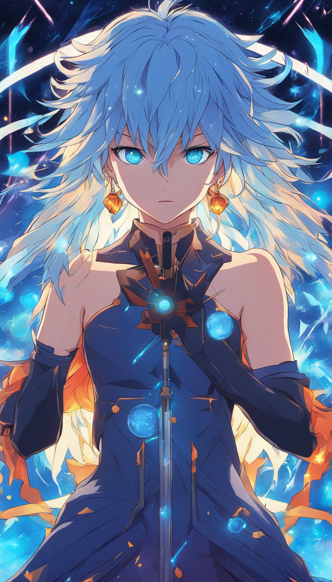 Blue Self-Existing StormYour Galactic Affirmation