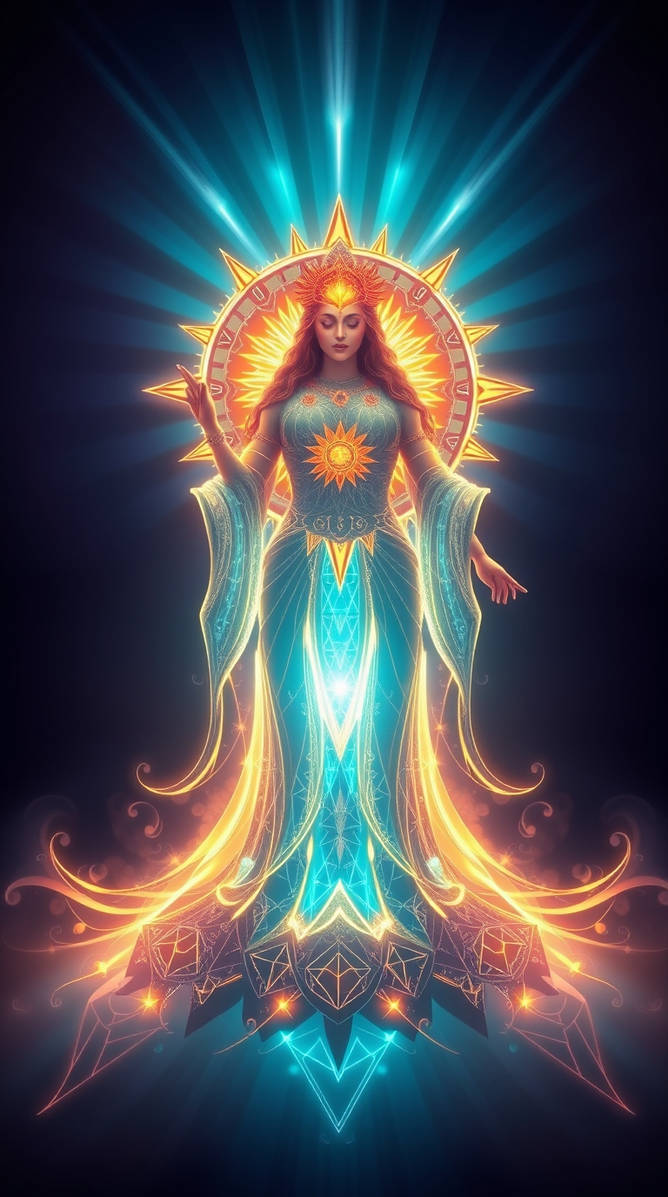 Goddess Themes: Goddess of the Storm + Sun Goddess by ArtWorksStudio on ...