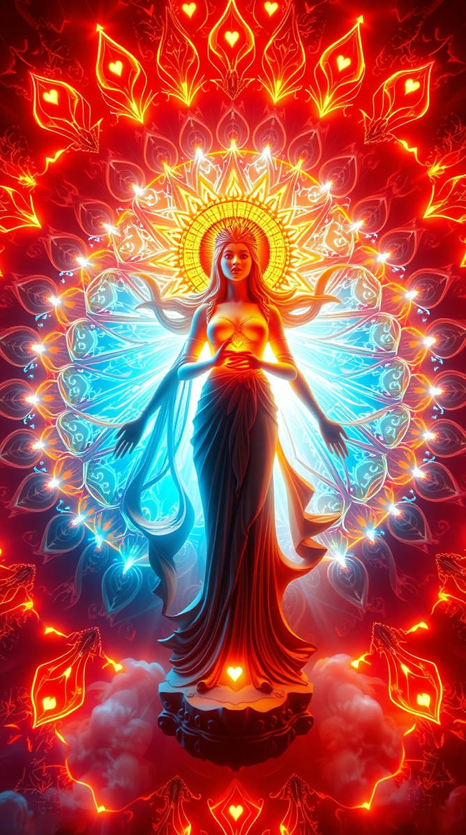 Goddess Themes: Goddess of the Storm + Sun Goddess by ArtWorksStudio on ...