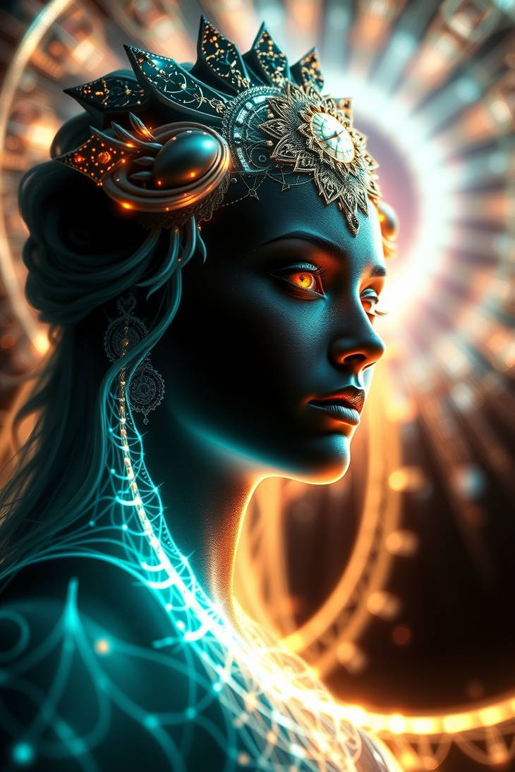 Goddess Themes: Goddess of the Storm + Sun Goddess by ArtWorksStudio on ...