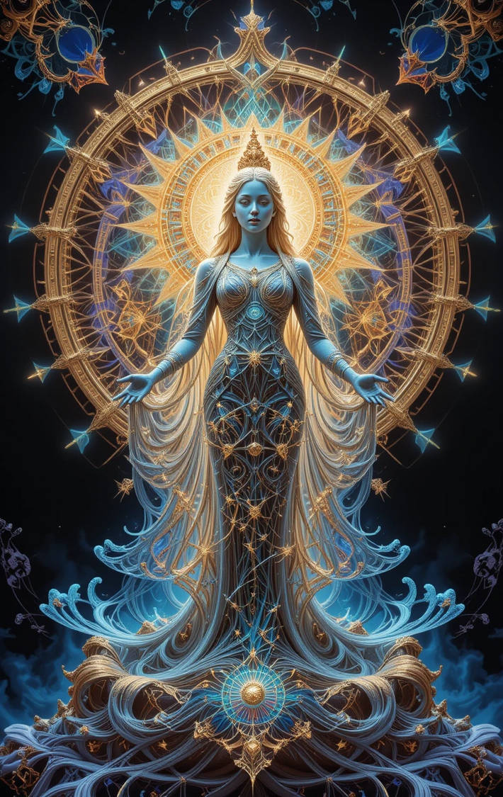 Goddess Themes: Goddess of the Storm + Sun Goddess by ArtWorksStudio on ...