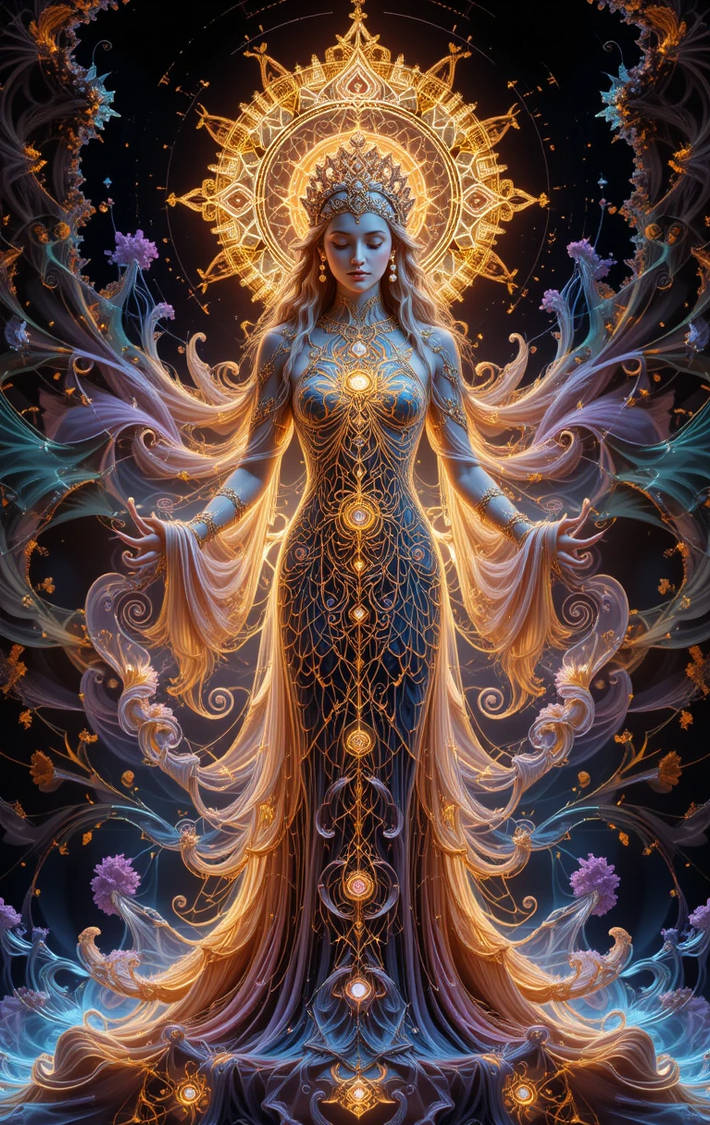 Goddess Themes: Goddess of the Storm + Sun Goddess by ArtWorksStudio on ...