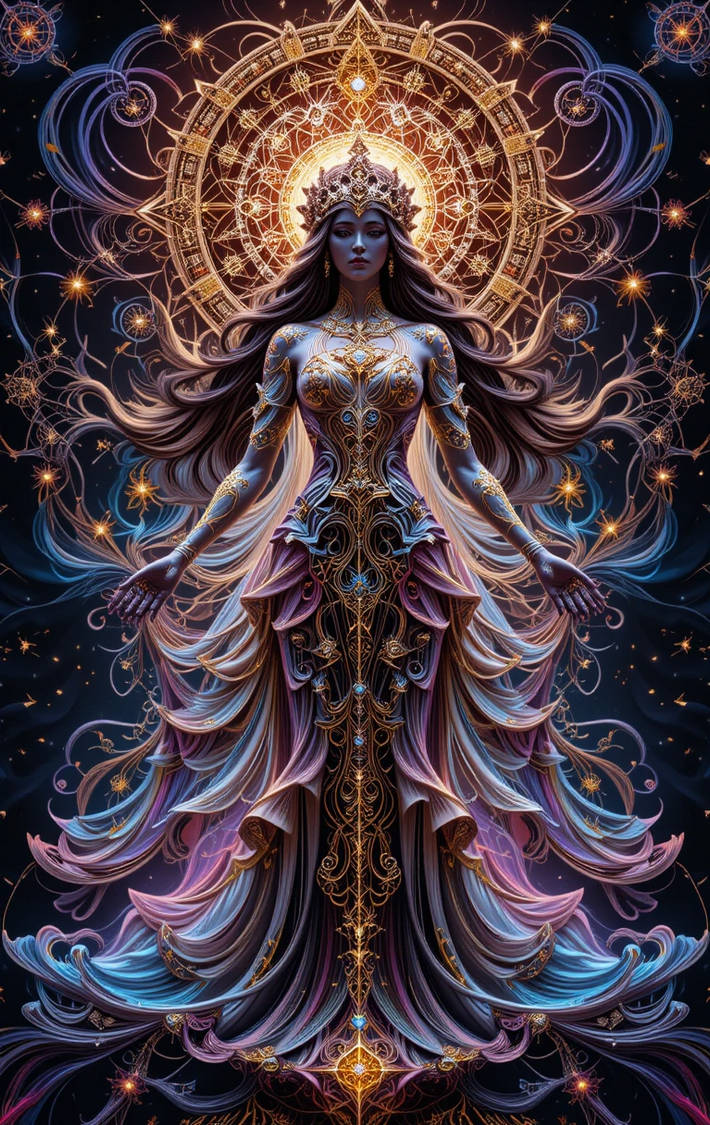 Goddess Themes: Goddess of the Storm + Sun Goddess by ArtWorksStudio on ...
