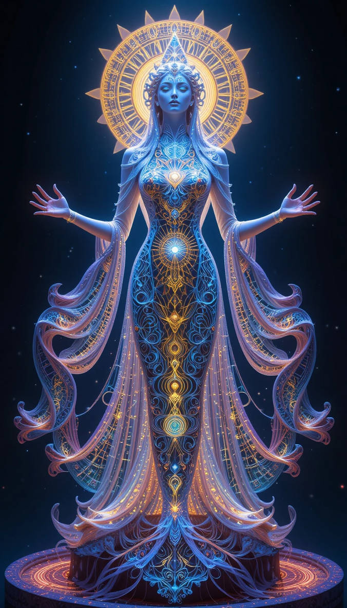 Goddess Themes: Goddess of the Storm + Sun Goddess by ArtWorksStudio on ...