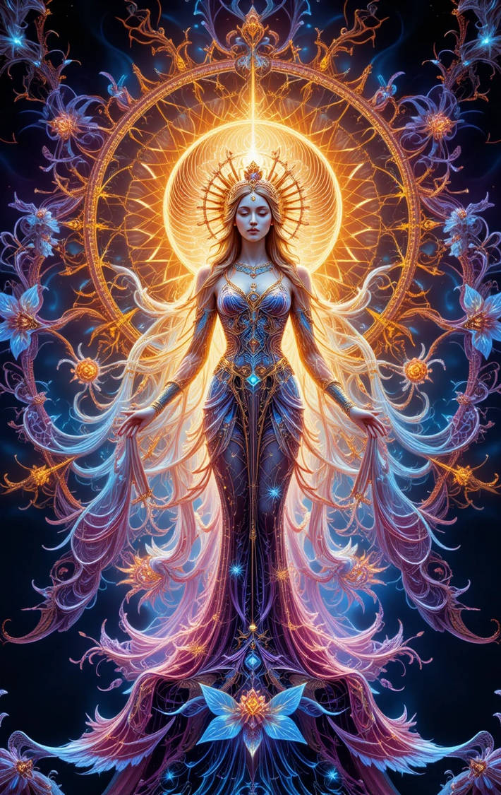 Goddess Themes: Goddess of the Storm + Sun Goddess by ArtWorksStudio on ...