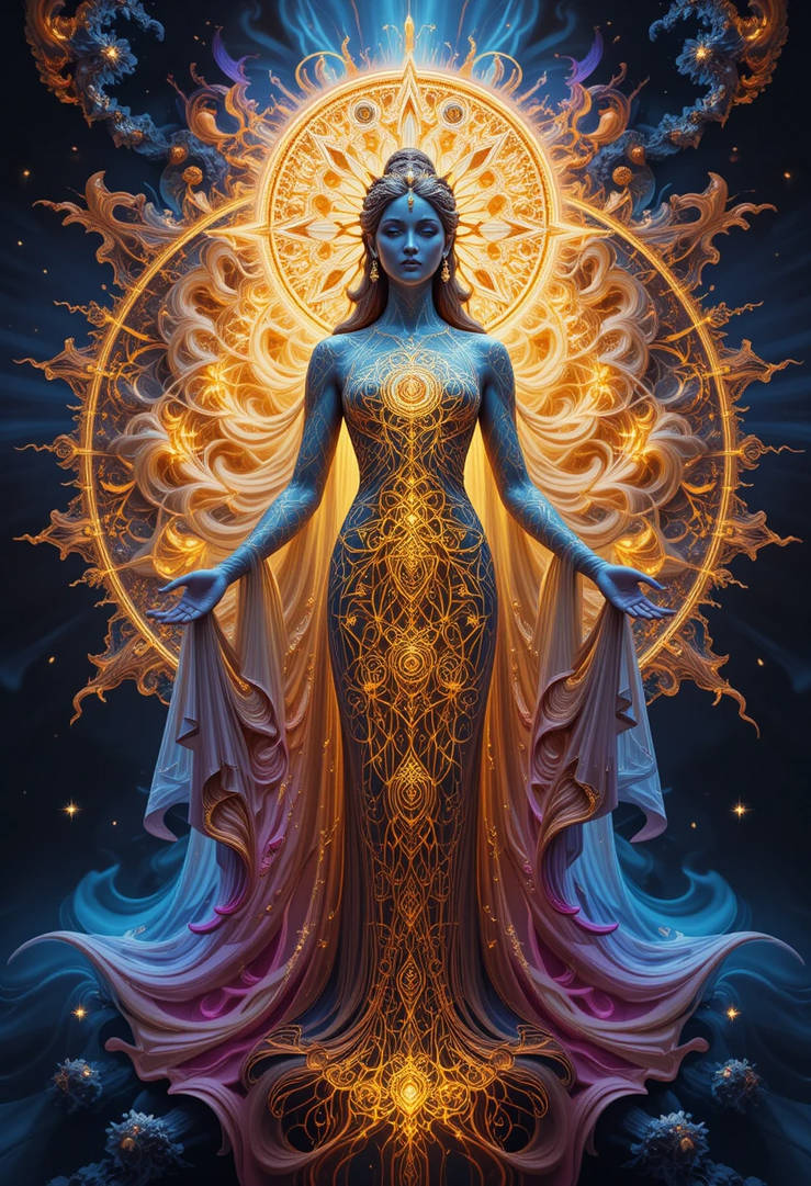 Goddess Themes: Goddess of the Storm + Sun Goddess by ArtWorksStudio on ...