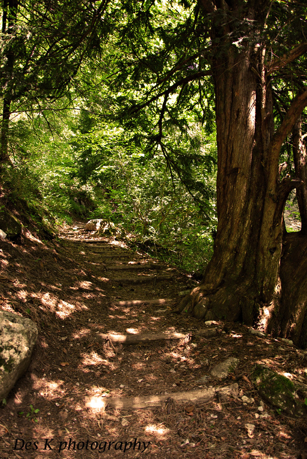 Inside the mountain