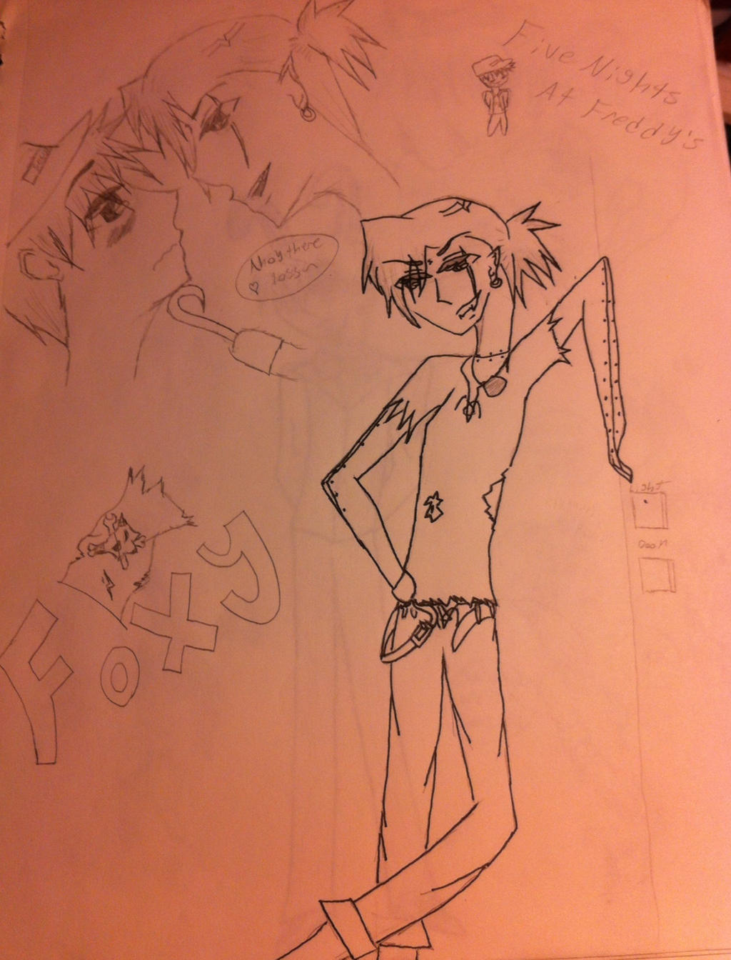 Foxy Humanized Humanized Foxy by PrussiaFlute on DeviantArt