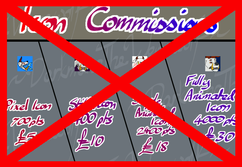 2020 Icon commission prices [OUTDATED! AS OF 2021]