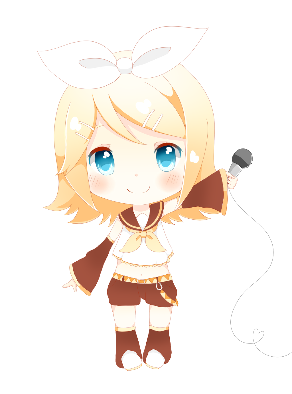 chibi kagamine rin