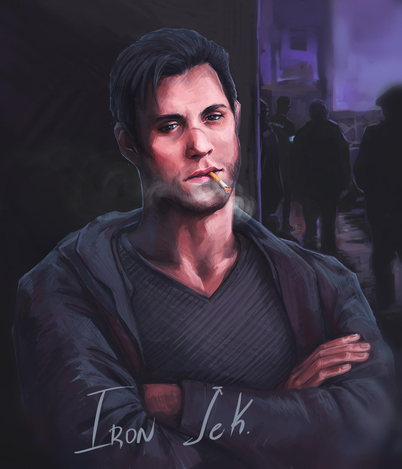 Gavin Reed by LonGrand on DeviantArt