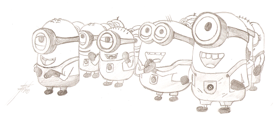 Minions - Despicable Me by Thbio on DeviantArt