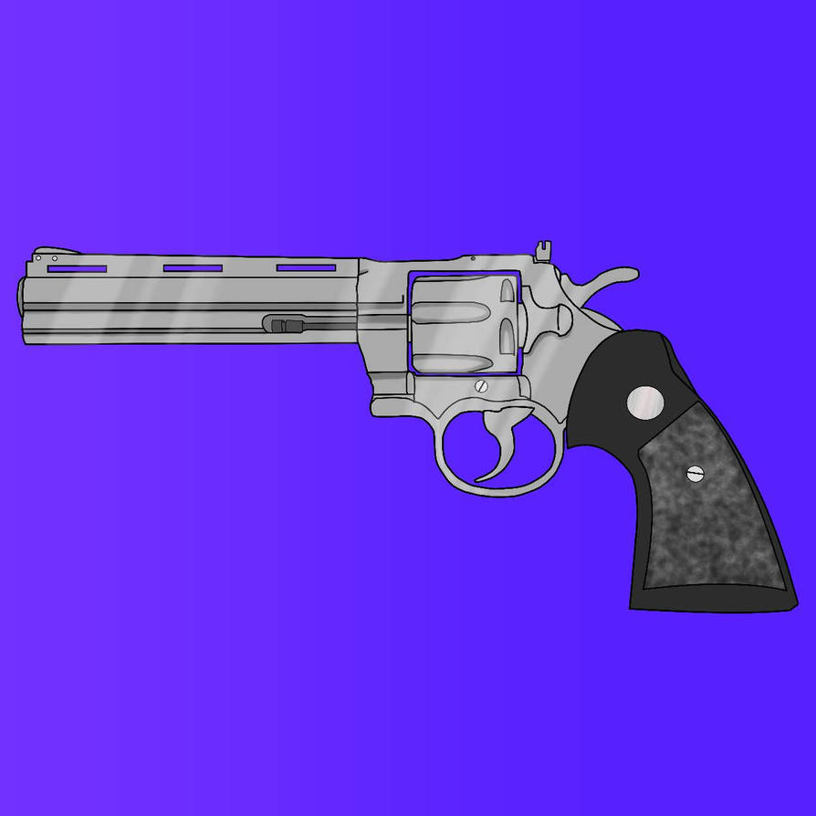 Python Gun Drawings Colt Python Drawing by Donut5enpai on DeviantArt
