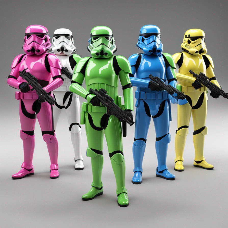 Colored Stormtroopers By KYPRAN On DeviantArt colored-stormtroopers-by-kypran-on-deviantart