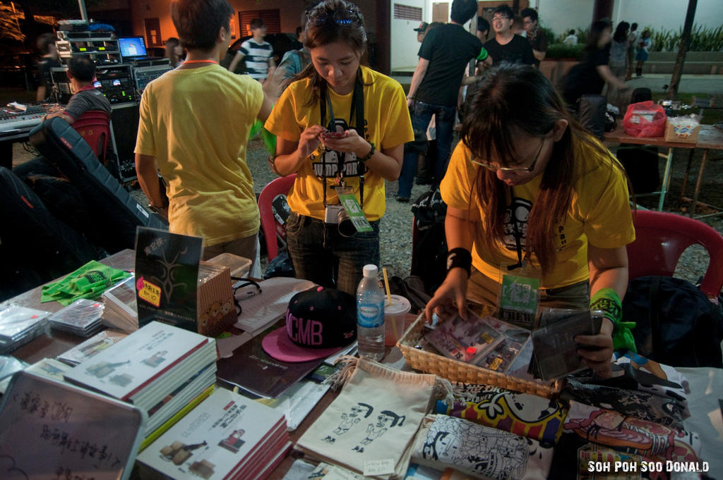 Festival Merch Booth by Donaldart on DeviantArt