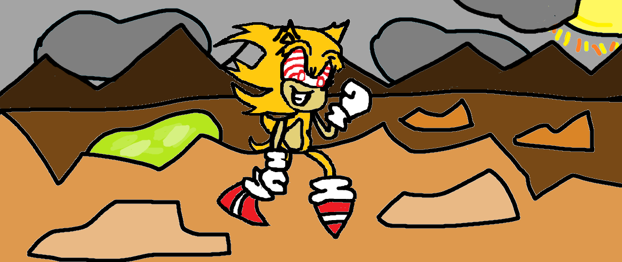 Fleetway Super Sonic Edit! by therealmarronette on DeviantArt