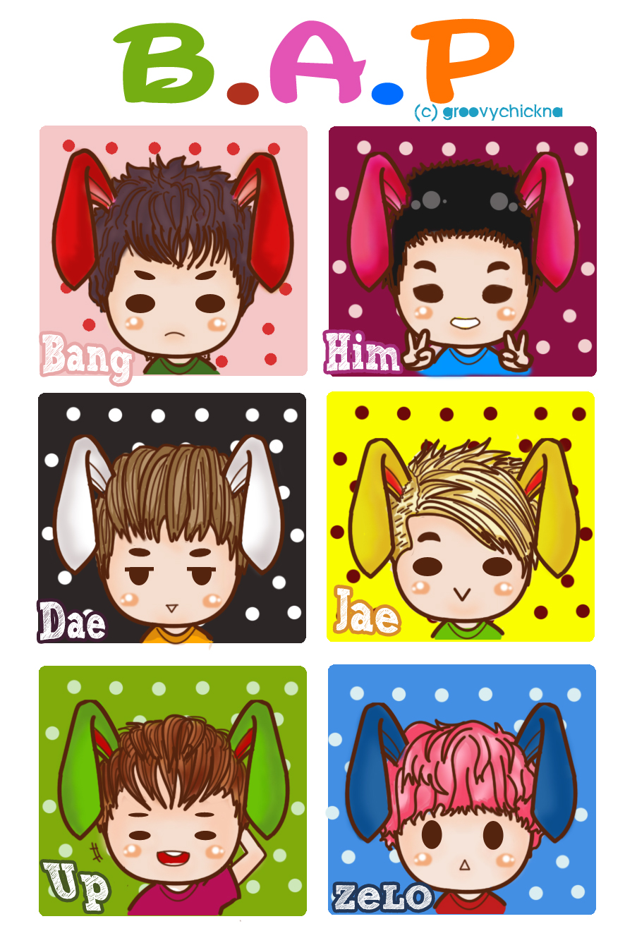 b.a.p chibi