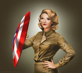 Private Lorraine (Natalie Dormer) Pin-up by kevinkosmo