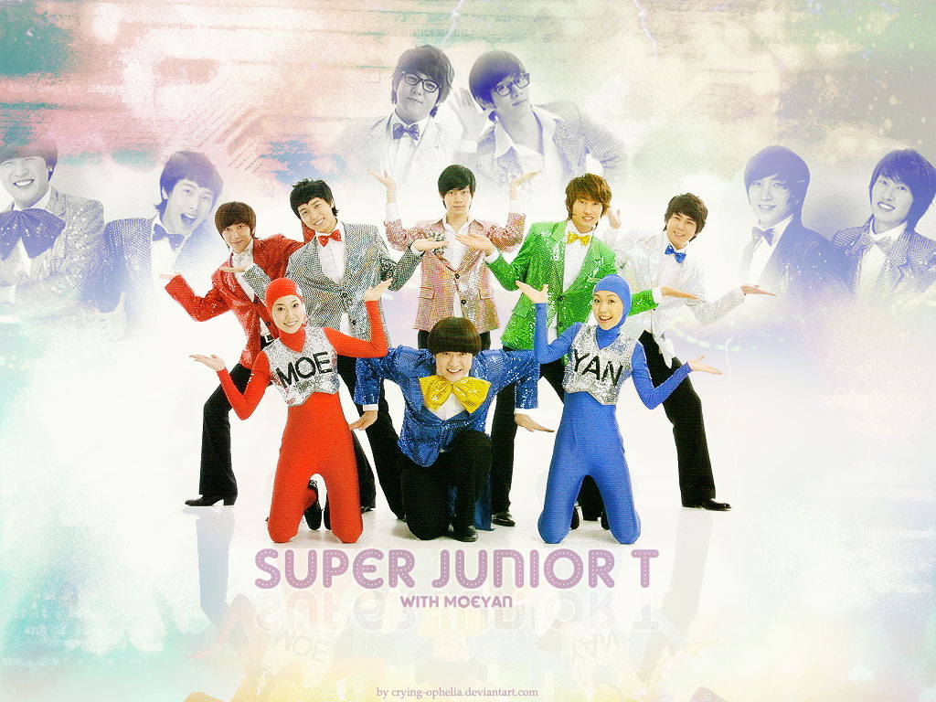 Super Junior T Feat Moeyan By Crying Ophelia On Deviantart