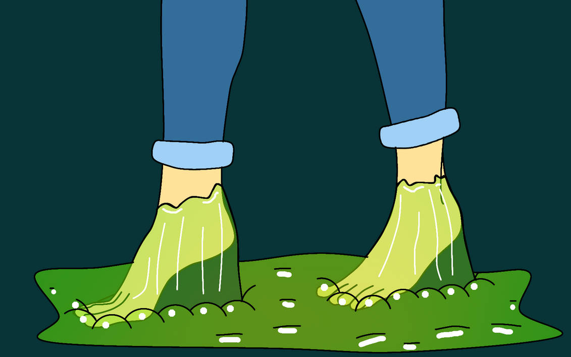 Feet In Sticky Slug Slime Again (Covered) by AlexSanchez436990 on ...