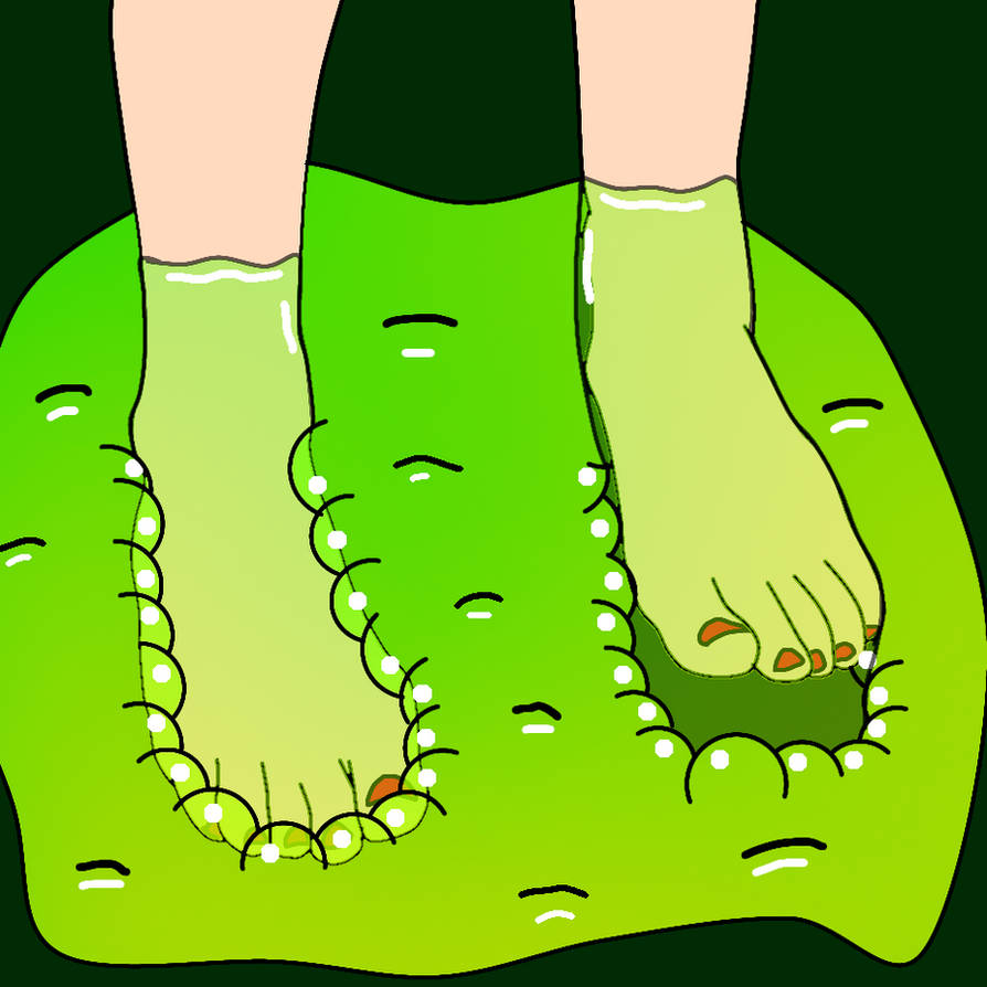 Ivy Feet In Sticky Slime by AlexSanchez436990 on DeviantArt