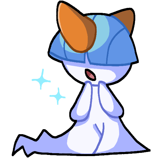shiny ralts + by sillyparticle on DeviantArt
