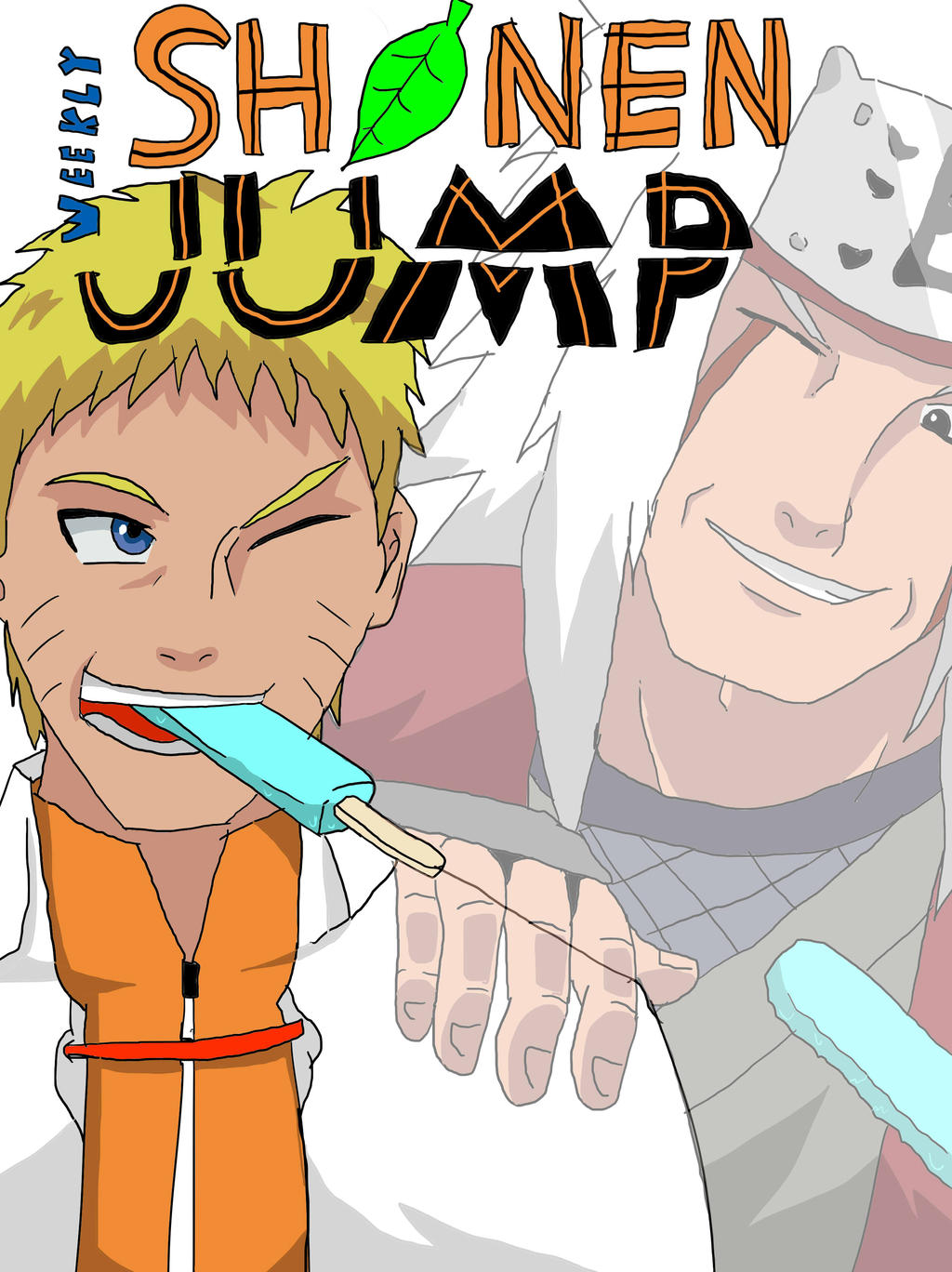 SHONEN JUMP: Naruto Fanart Cover