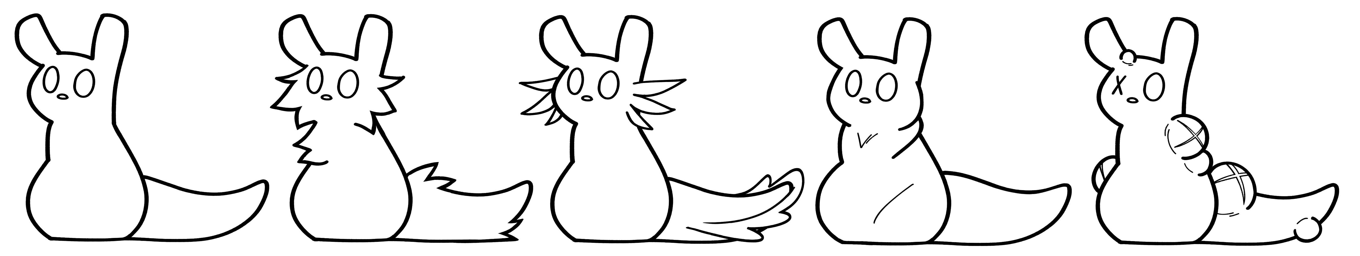 F2U Slugcat (Rain World) base by AFuniversCat on DeviantArt