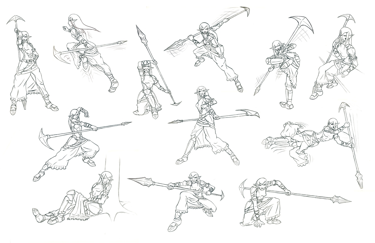 Kyrenia Action Poses